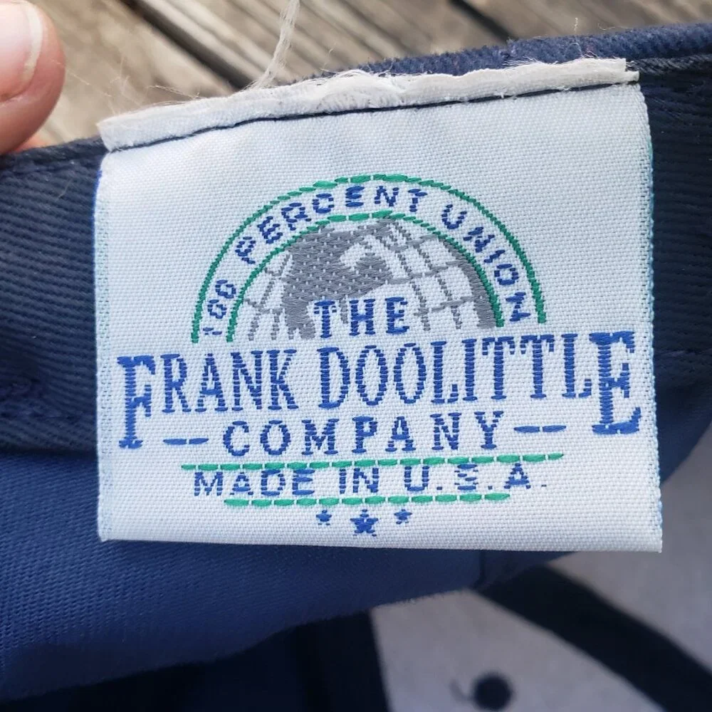 Vintage IBEW Local 271 Wichita KS Blue Hat Cap Strapback Frank Doolittle Co‎